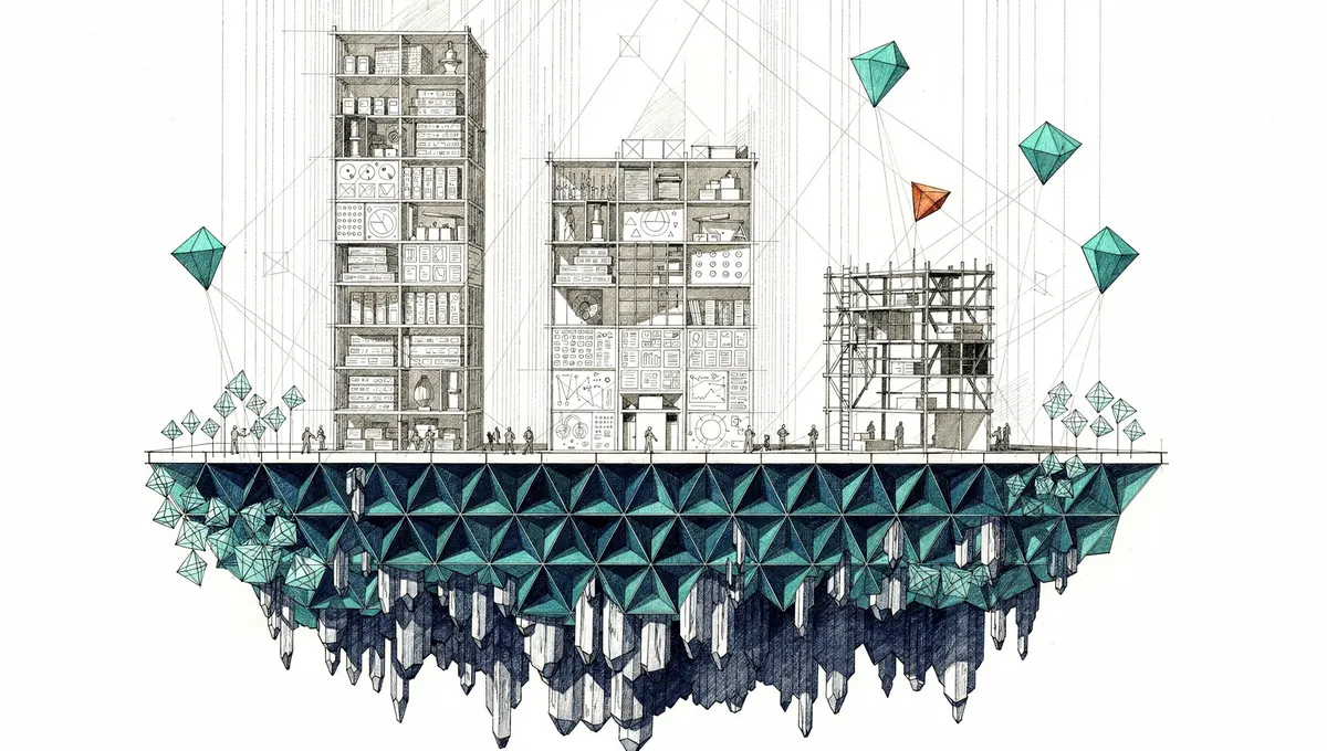 Die SemanticWorks-Vision: Ein kristallines Wissensökosystem als Fundament für KI-Agenten, die autonom arbeiten